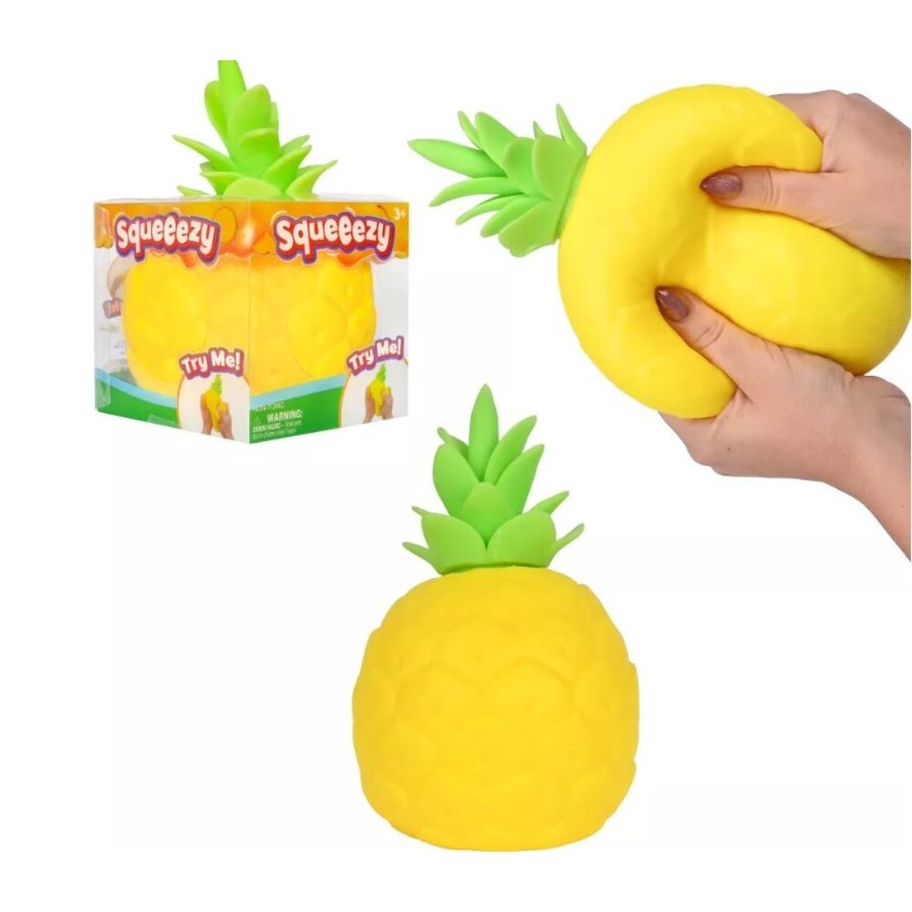 Sunny Days Squeeezy Pineapple And Cherry Sensory Fidget Toy